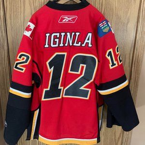 Calgary Flames authentic Iginla jersey